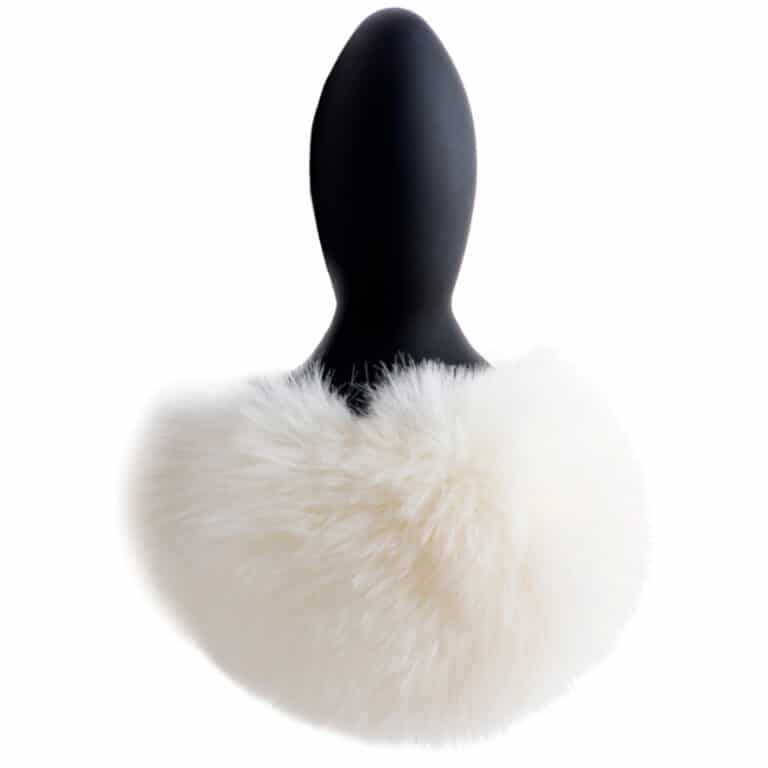 buttplug with a rabbit tail