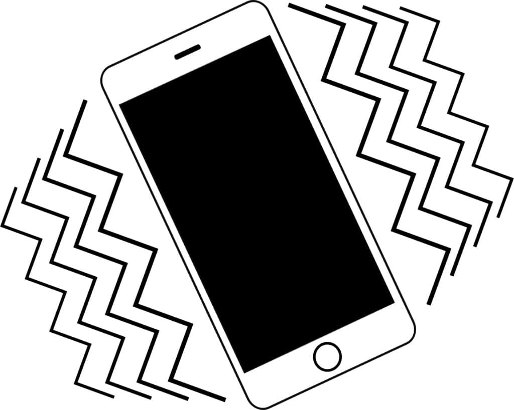 iPhone vibrating