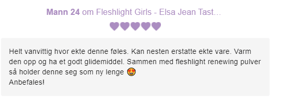 Fleshlight Girls - Elsa Jean Tasty Signature Edition