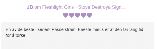 Fleshlight Girls - Stoya Destroya Signature Collection