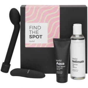 Sinful Find the Spot Sexleketøysboks med A-Z Guide1