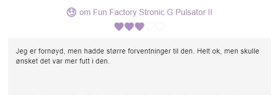 Fun Factory Stronic G Pulsator II11