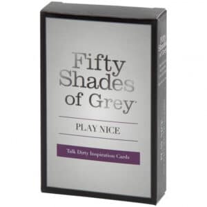 Fifty Shades Of Grey Play Nice Talk Dirty Inspirasjonskort1