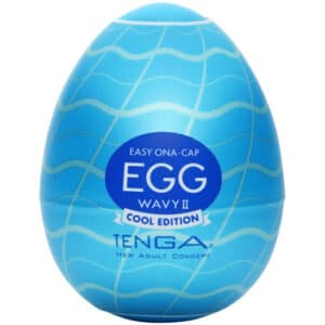 TENGA Egg Wavy II Cool Edition Masturbator