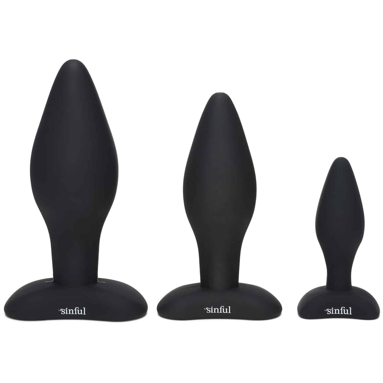 Sinful BumBum Analpluggsett i Silikon