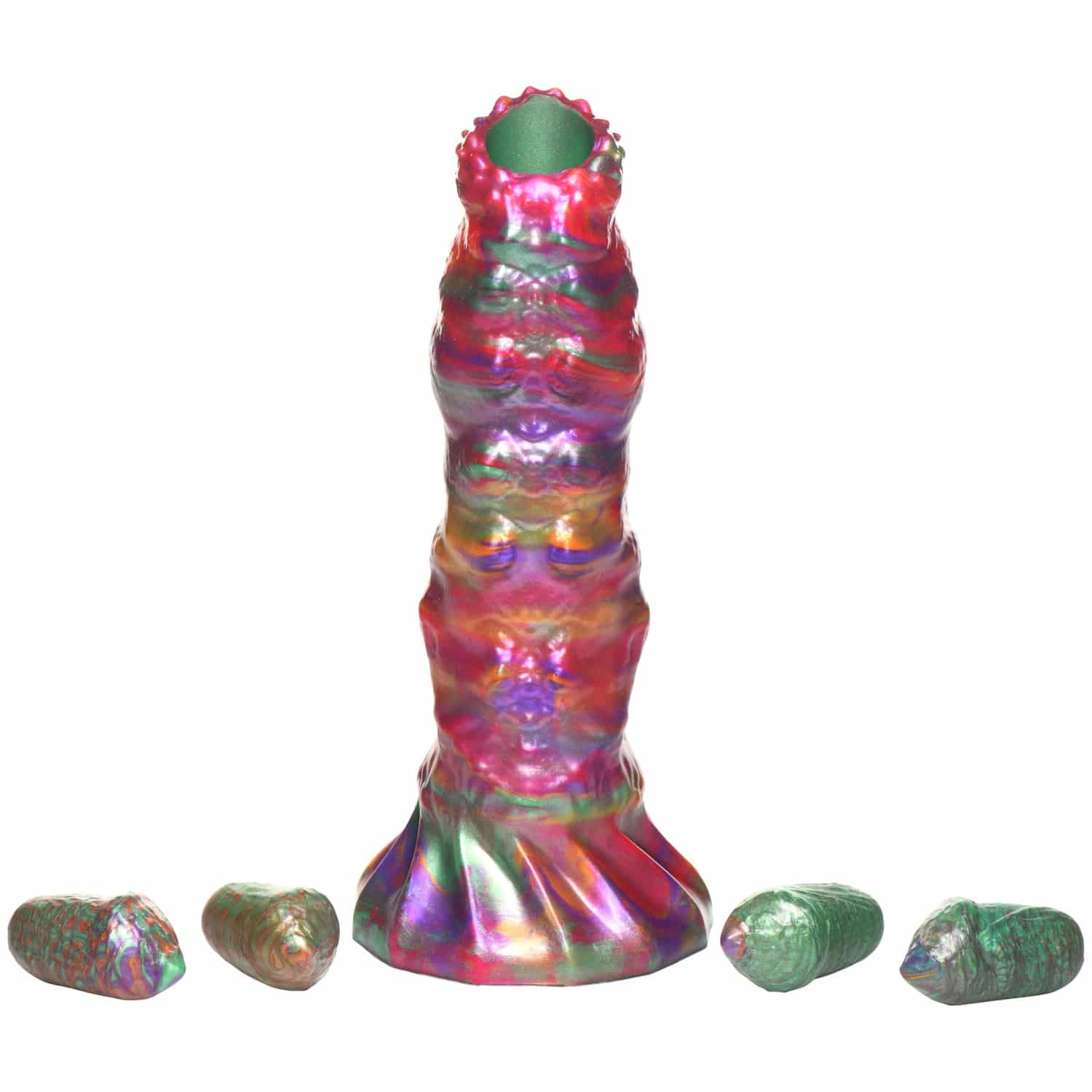 Creature Cocks Larva Ovipositor Silikondildo med Egg 23 cm