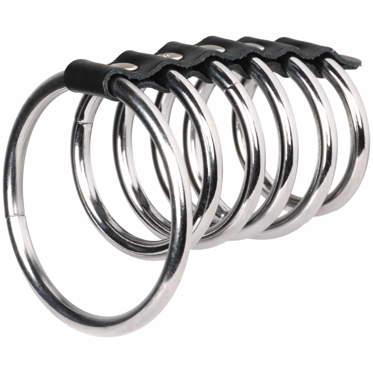 Rimba Metal Penisring Tube med Testikkelring