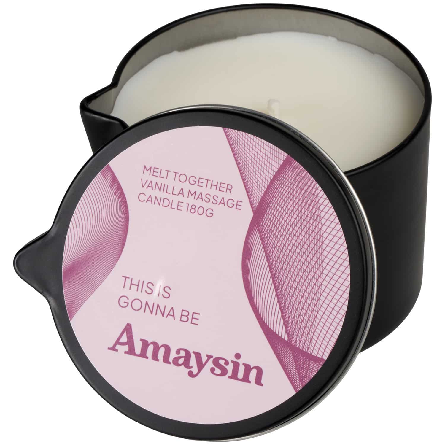 Amaysin Melt Together Vanilje Massasjelys 180 g