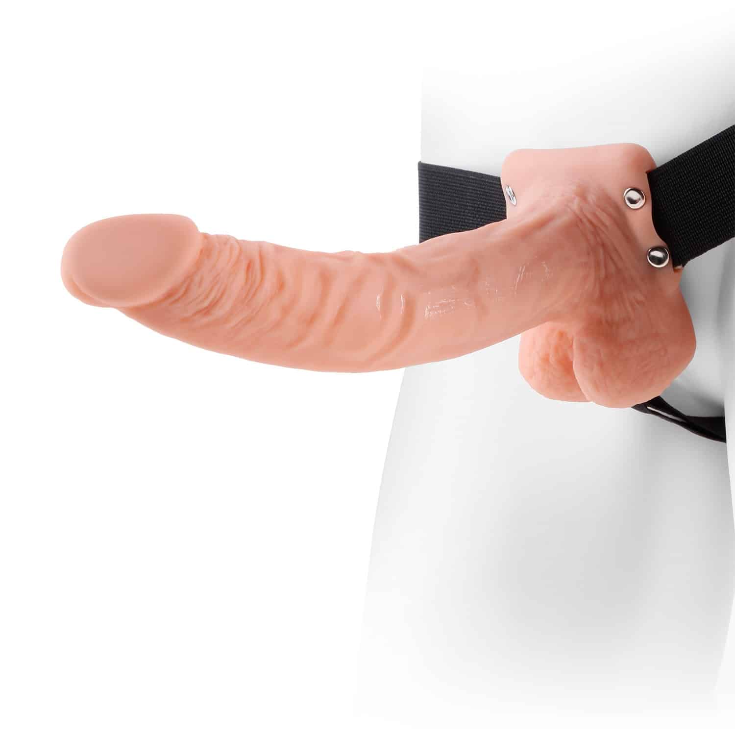 Fetish Fantasy Hollow Strap-on med Baller 23 cm