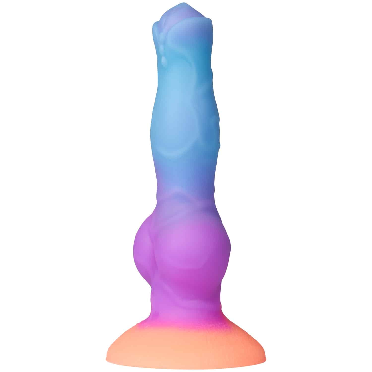 Creature Cocks Glow-in-the-Dark Space Cock Silikon Dildo 22,5 cm