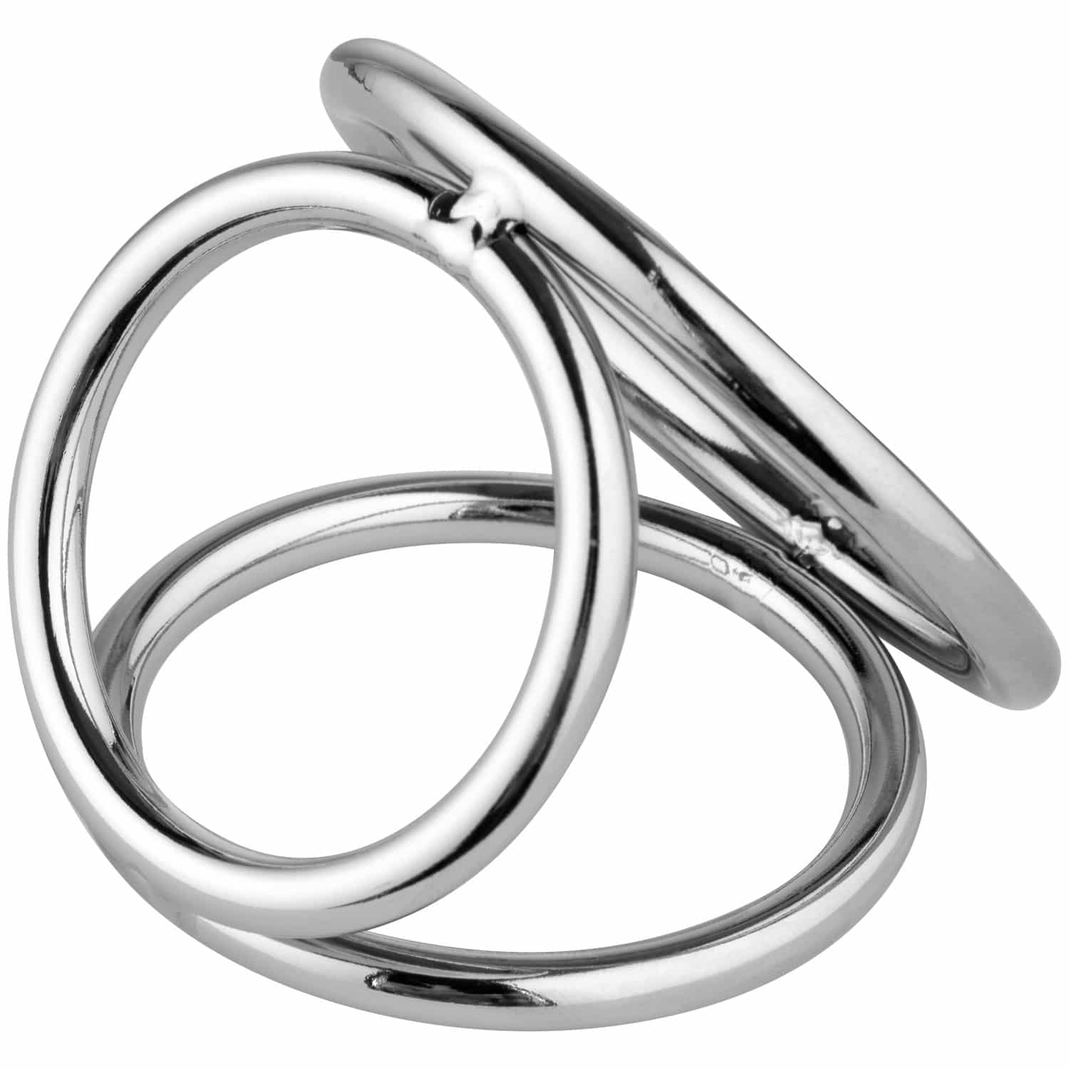 Bound to Please Triple Cock and Ball Ring
