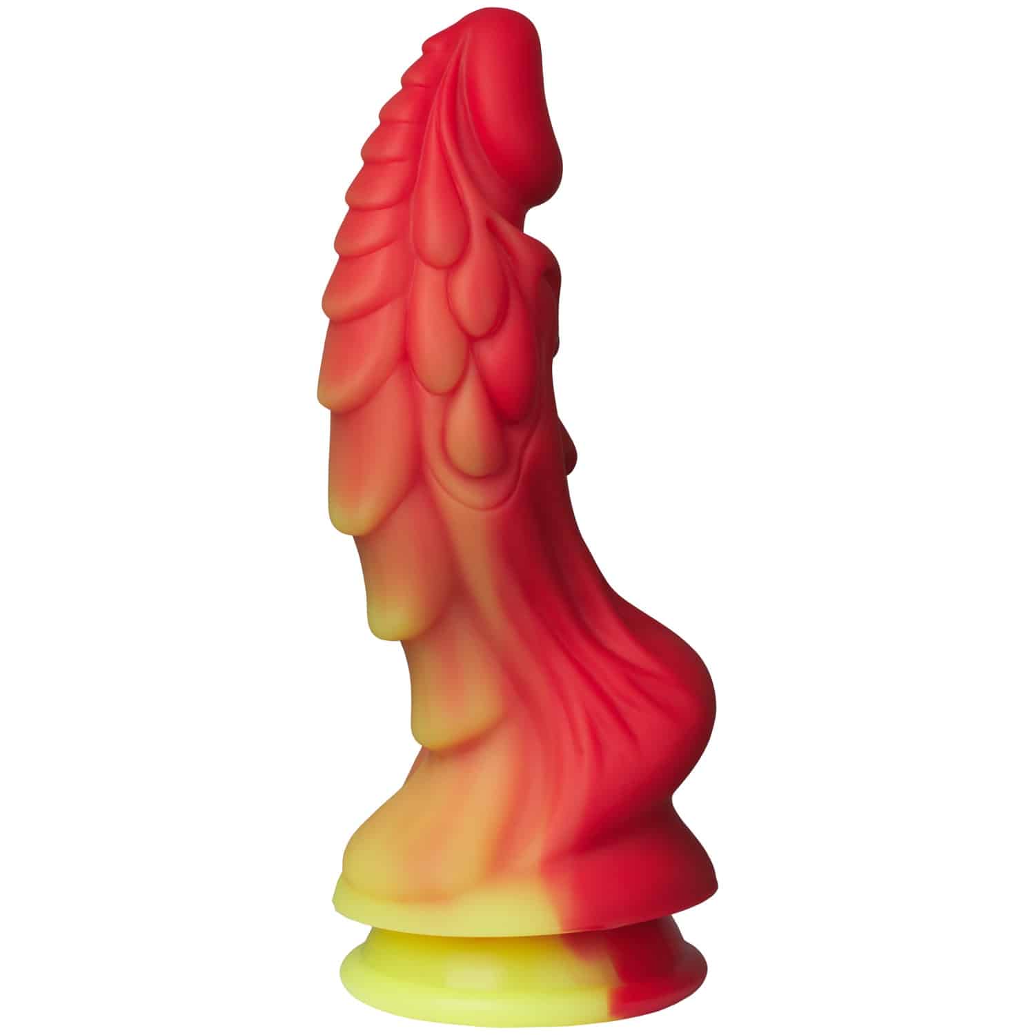 Fantasm Tales Red Dragon Silikon Dildo med sugekopp 22 cm