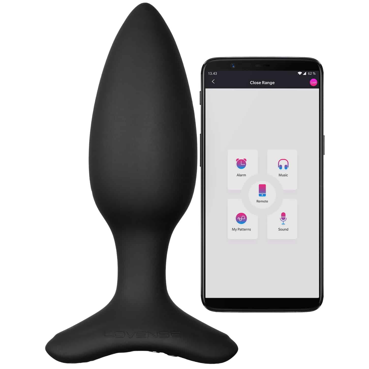 Lovense Hush 2 App-styrt Small Butt Plug