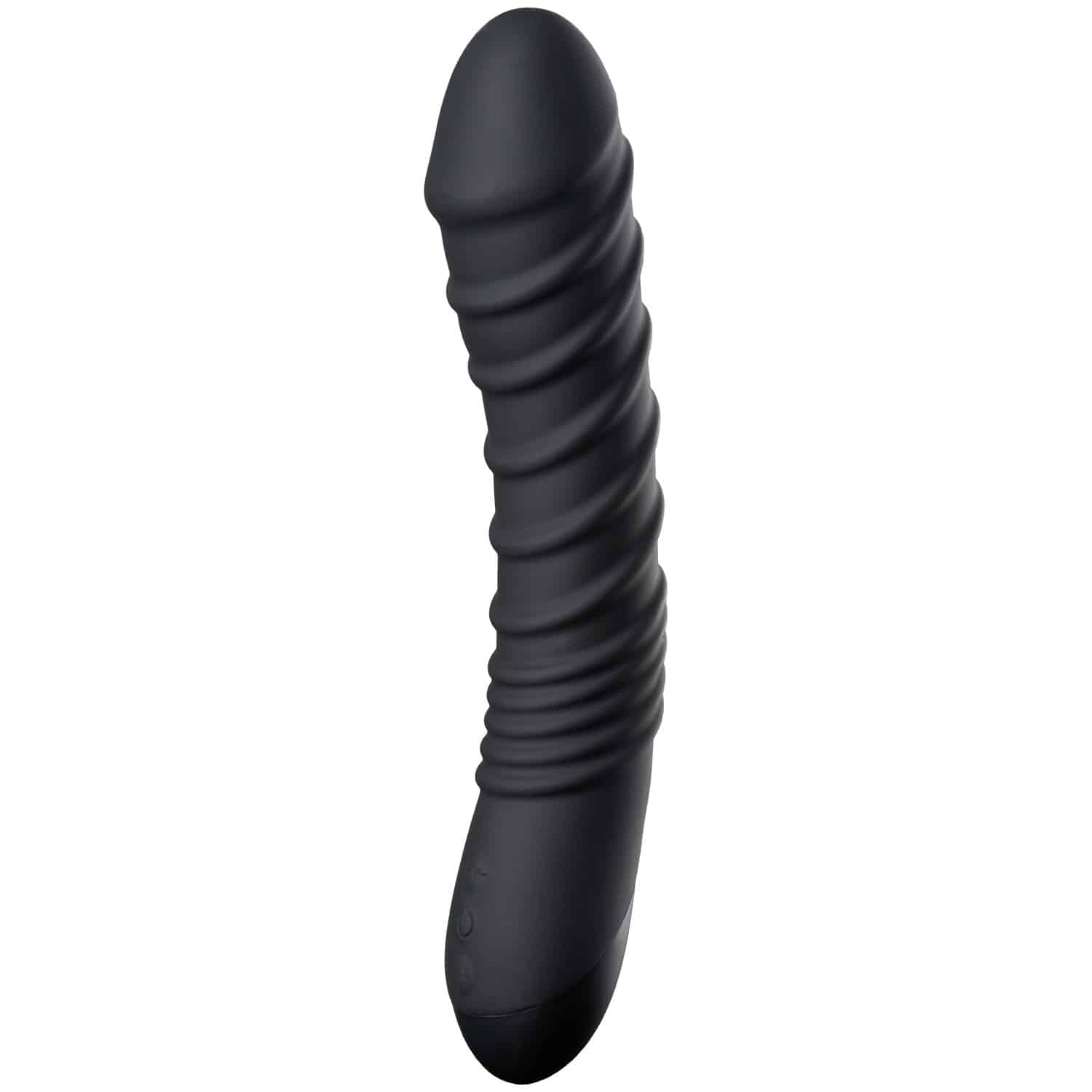 obaie Deluxe Oppladbar Ribbed Dildovibrator