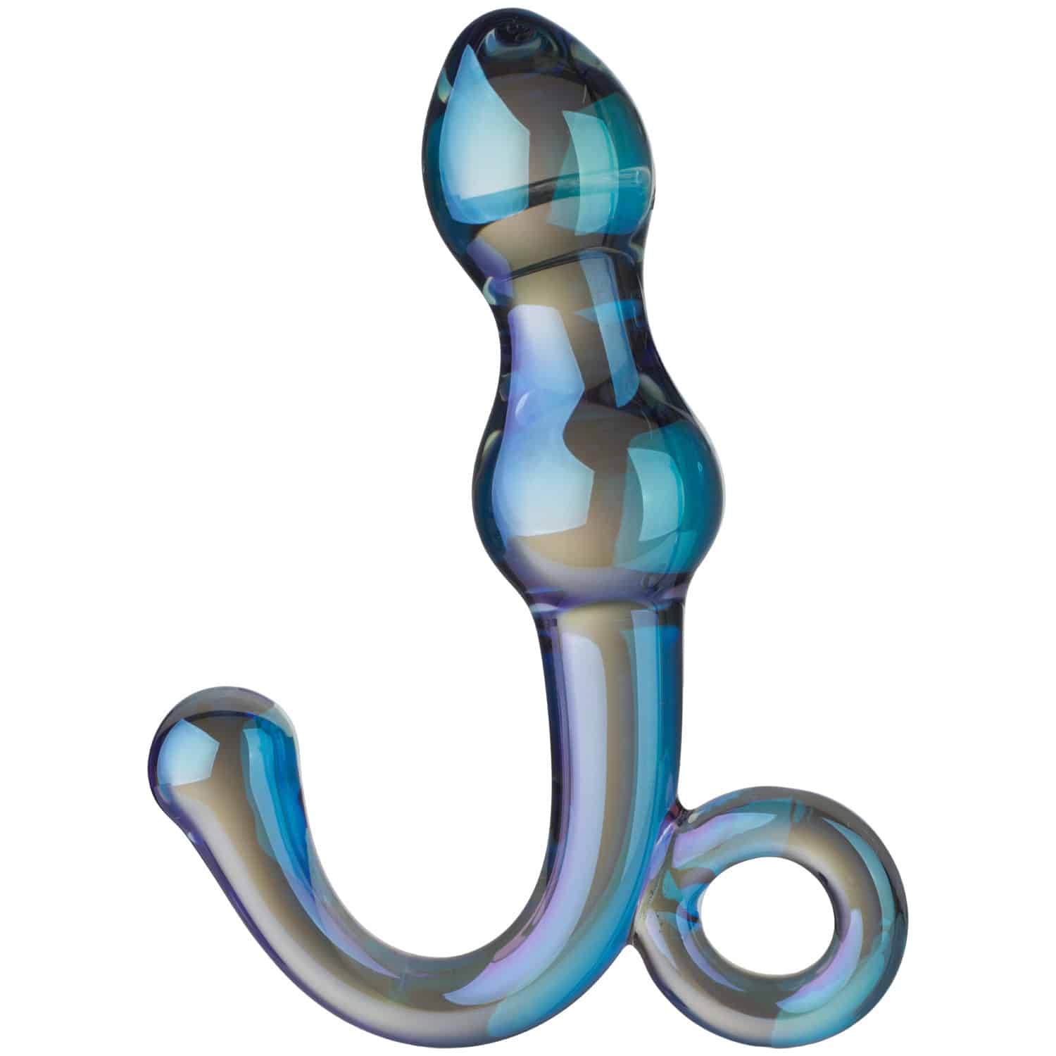 Sinful Chromatic Blue Glass Analplugg