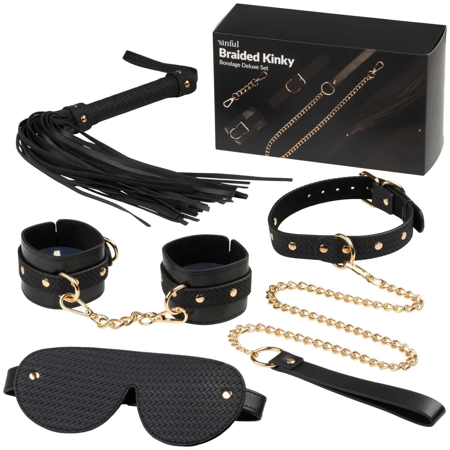 Sinful Braided Kinky Bondage Deluxe Sett